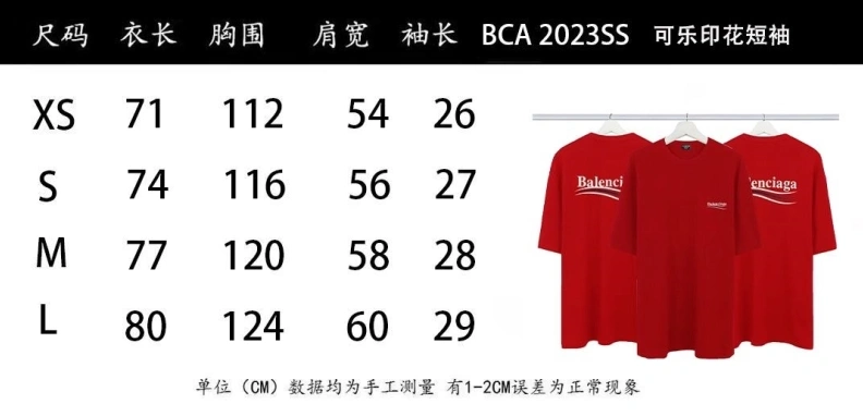 Bxlxnciaga T-Shirts HighQuality 91730