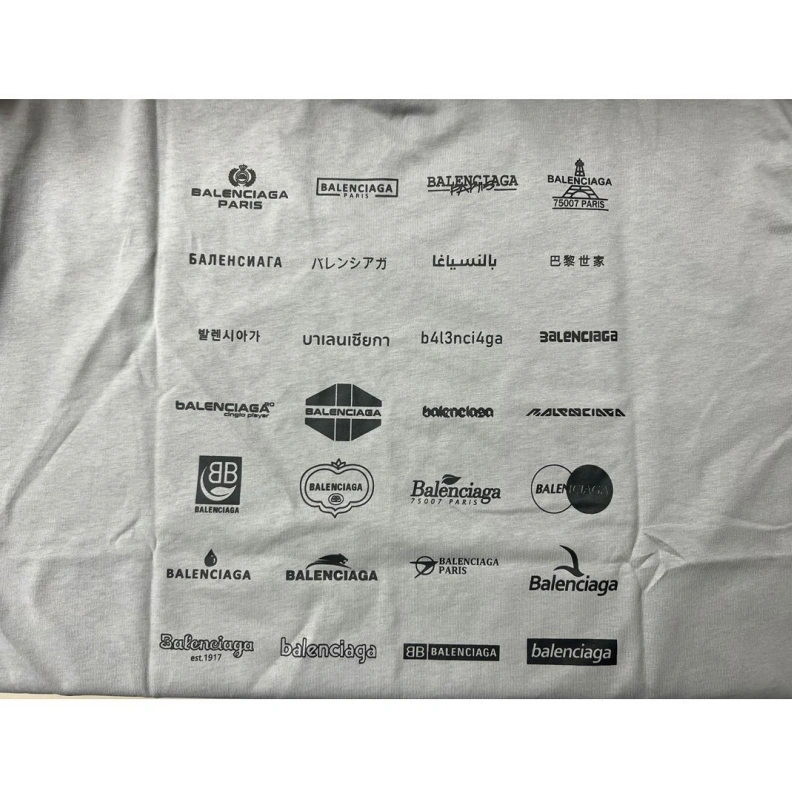 Bxlxnciaga T-Shirts Functional 91676