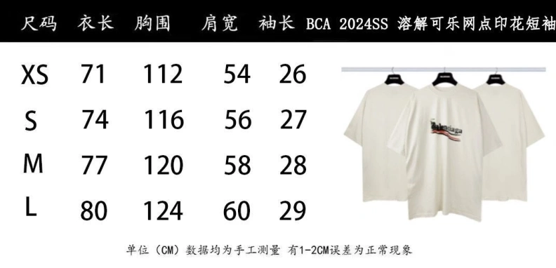 Bxlxnciaga T-Shirts AllSeason 91672
