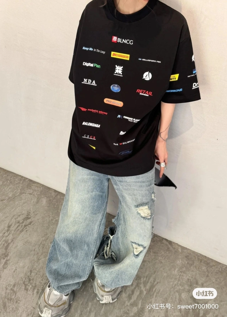 Bxlxnciaga T-Shirts Cozy 91720