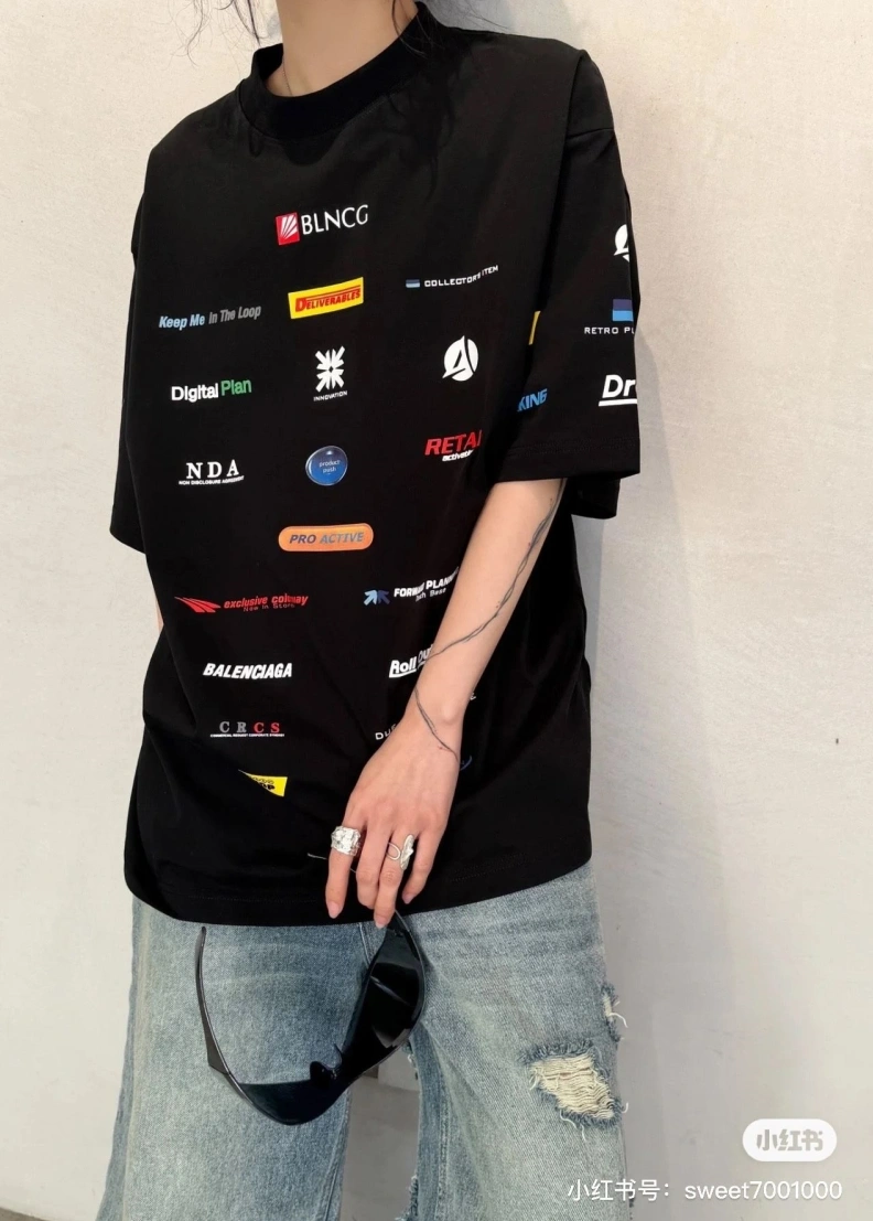 Bxlxnciaga T-Shirts Cozy 91720