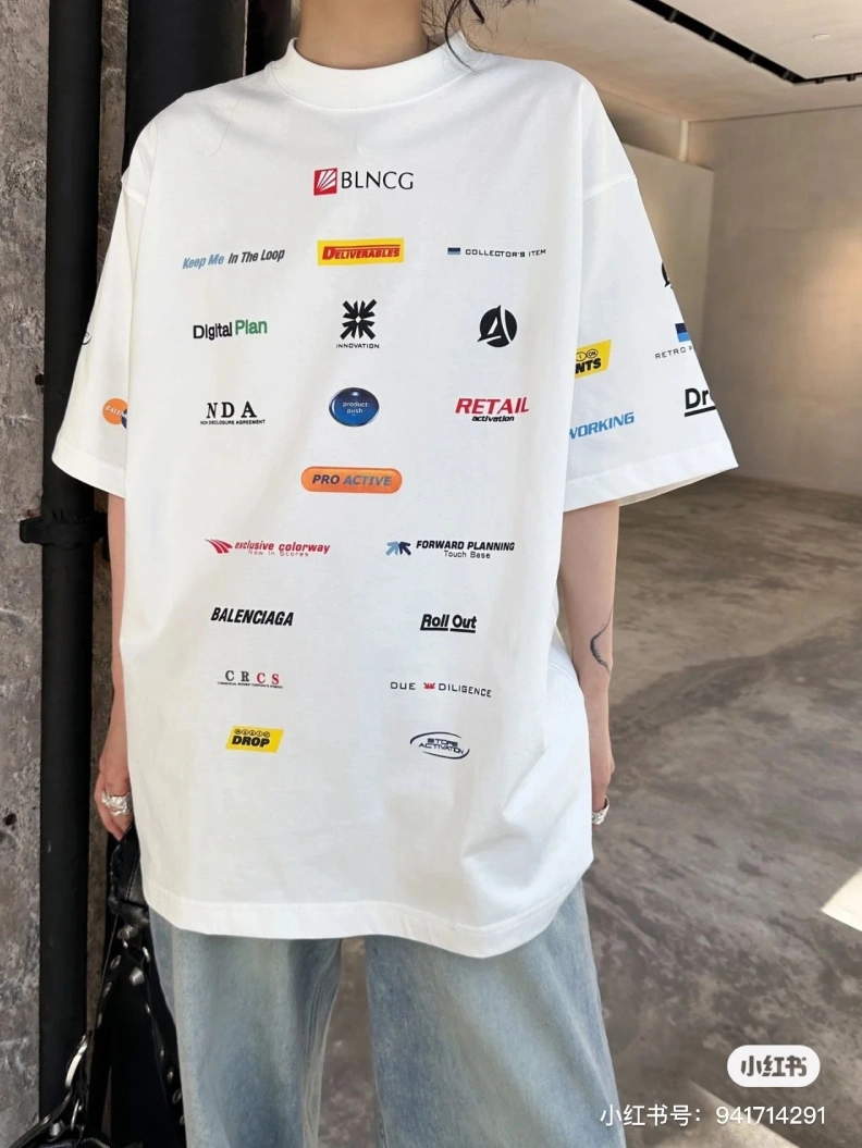 Durable Bxlxnciaga T-Shirts 91656