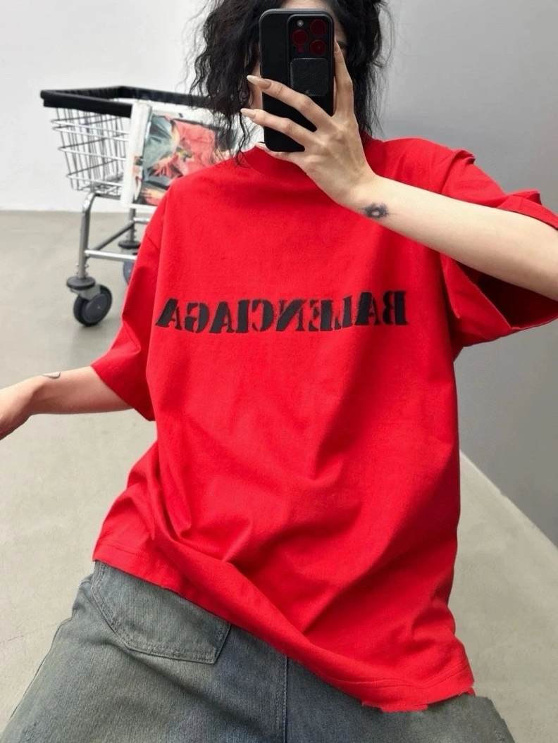 Bxlxnciaga T-Shirts Lightweight 91674