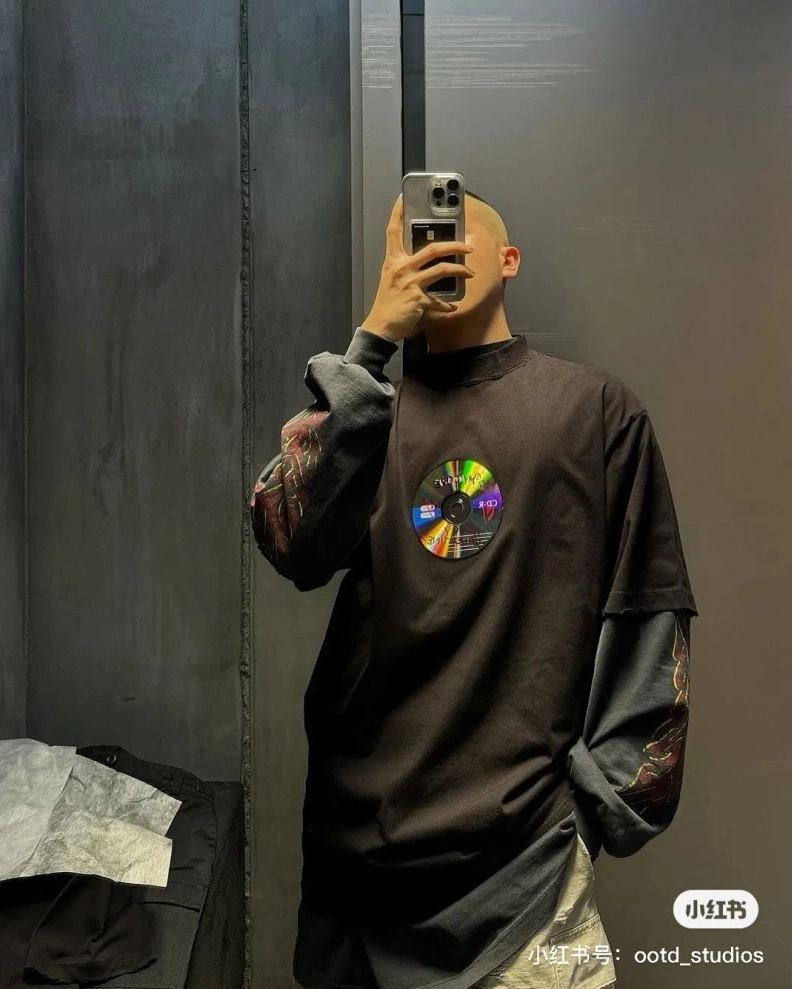 NewStyle Bxlxnciaga T-Shirts 91636