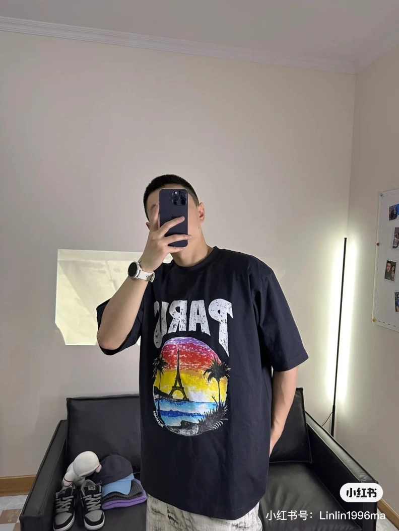 Bxlxnciaga T-Shirts Sleek 91626