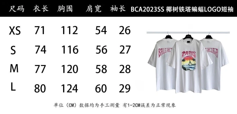 Bxlxnciaga T-Shirts Sophisticated 91620
