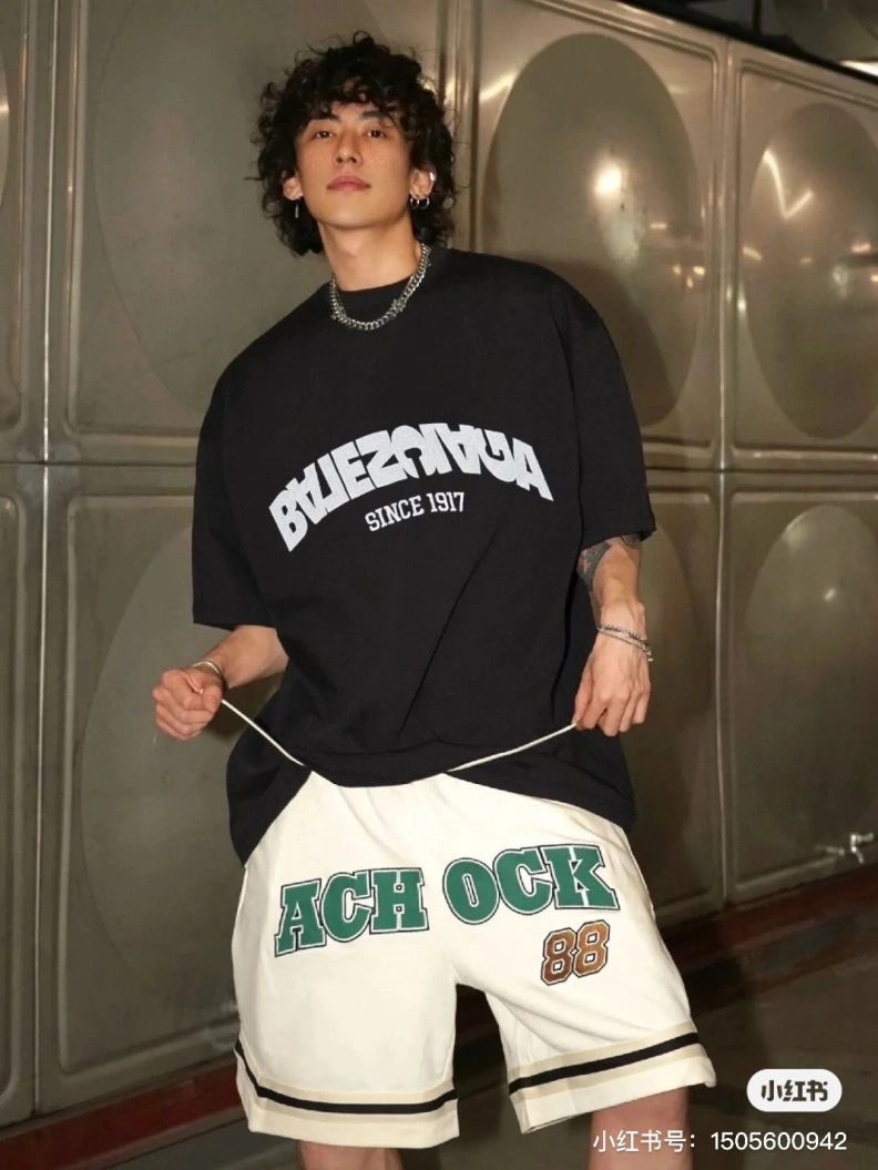Bxlxnciaga T-Shirts StreetReady 91596