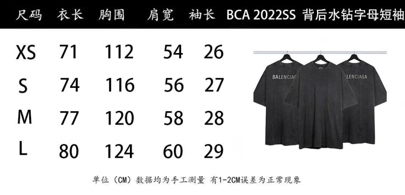 Bxlxnciaga T-Shirts Trendsetting 91582