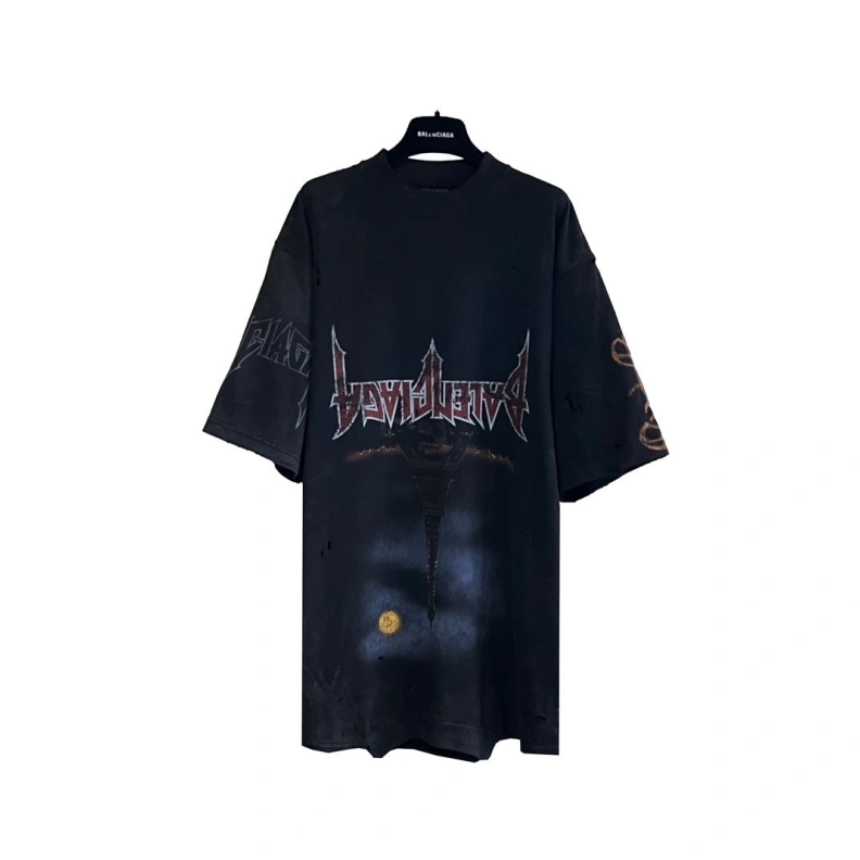 Bxlxnciaga T-Shirts Vibrant 91577