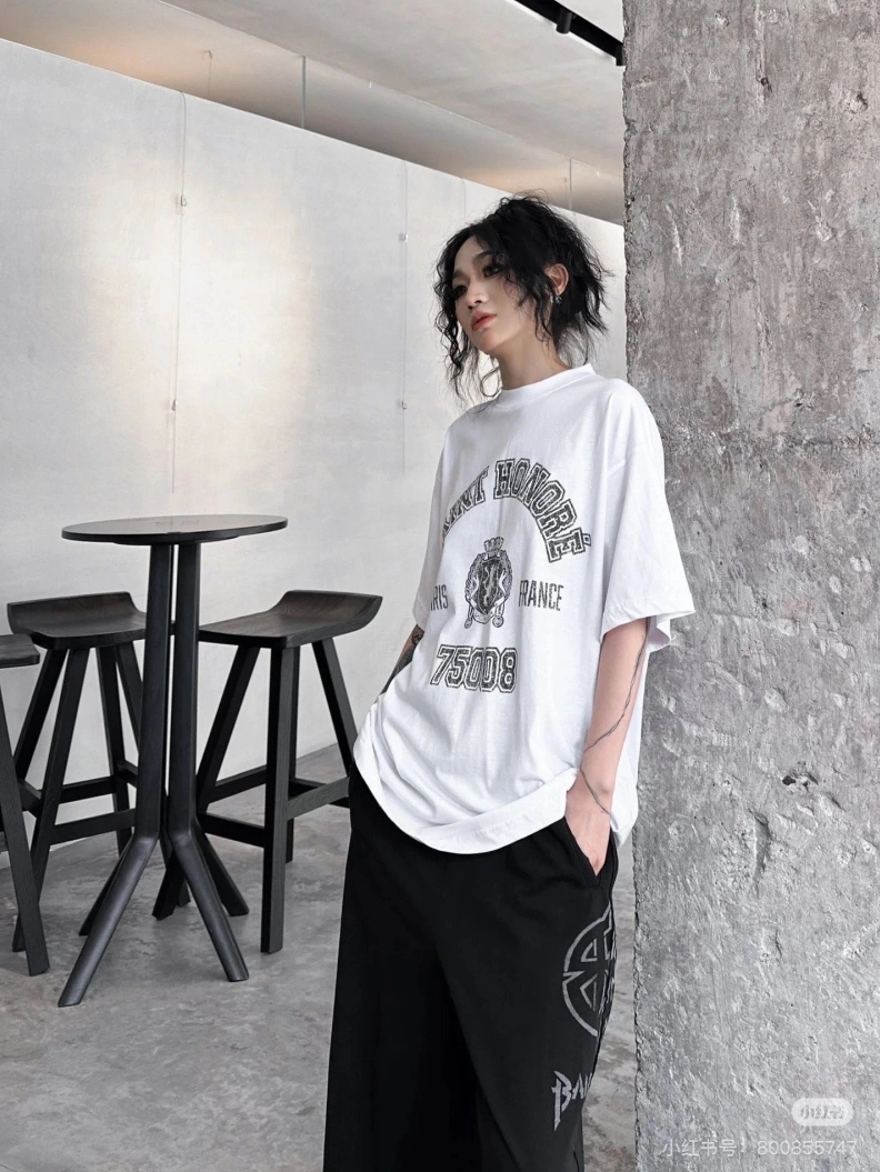 Trendy Bxlxnciaga T-Shirts 91564