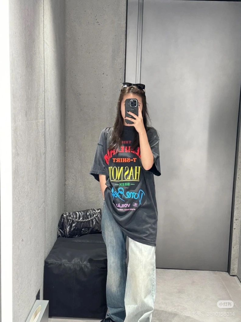 Bxlxnciaga T-Shirts Bright 91598