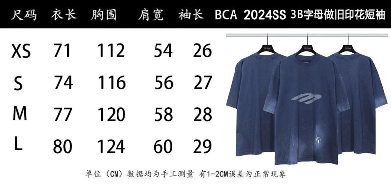 Bxlxnciaga T-Shirts Bright 91561