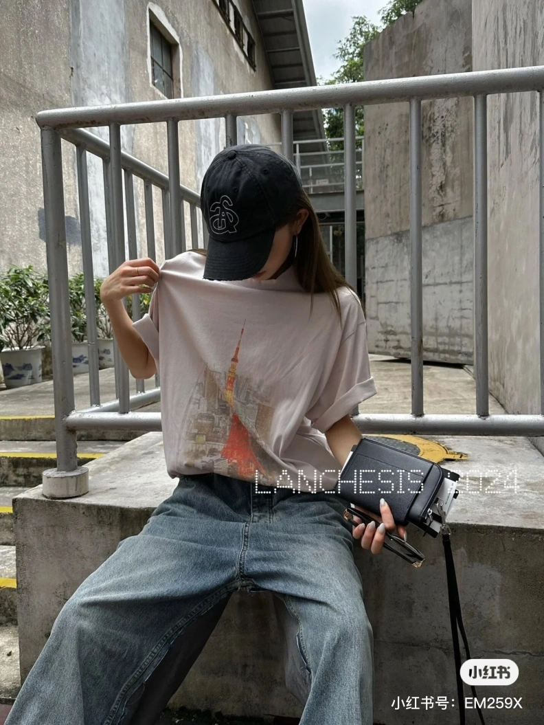 Bxlxnciaga T-Shirts Comfortable 91550