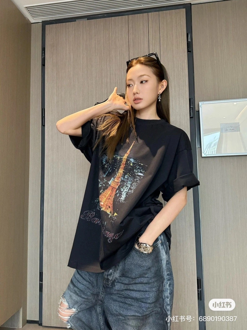 Bxlxnciaga T-Shirts HighQuality 91560