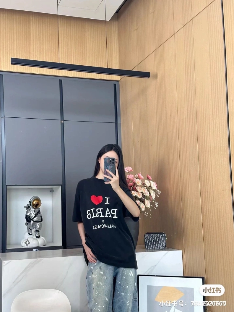 Bxlxnciaga T-Shirts HighQuality 91558