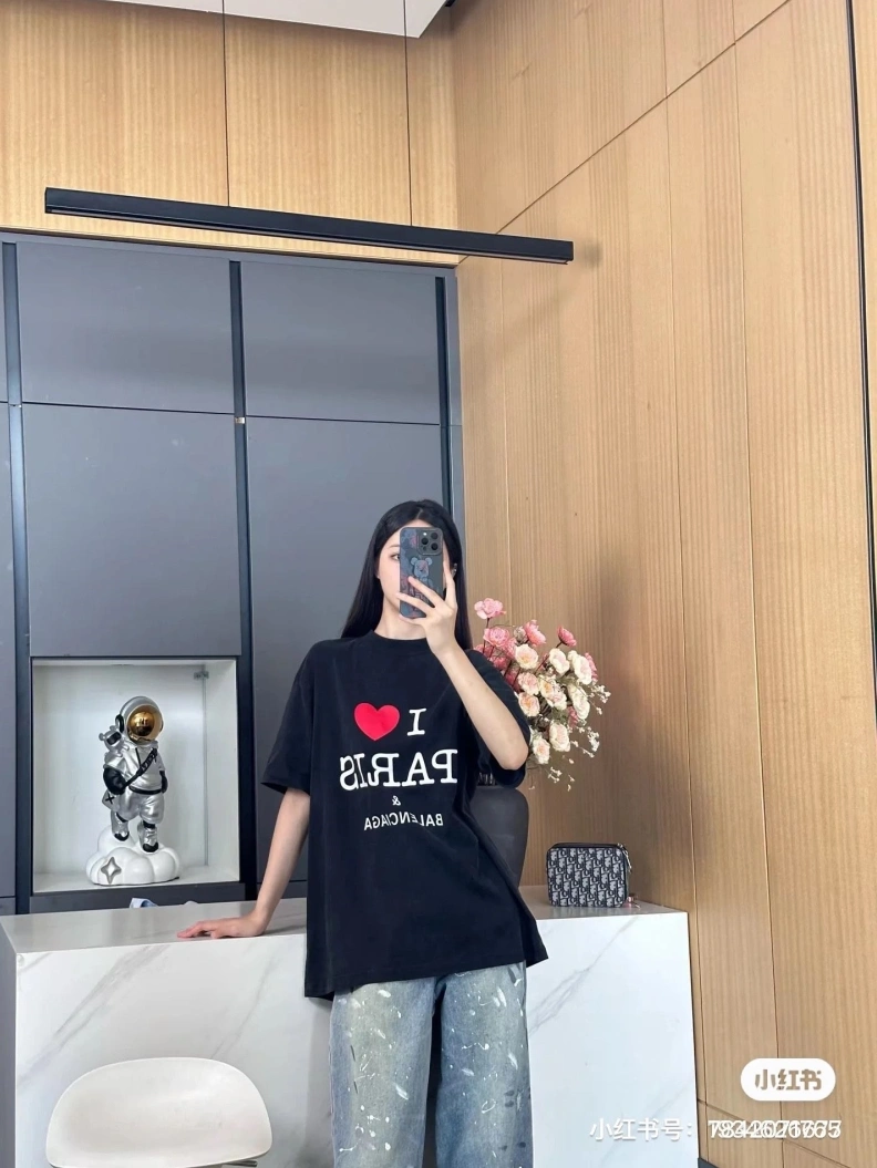 Bxlxnciaga T-Shirts HighQuality 91558