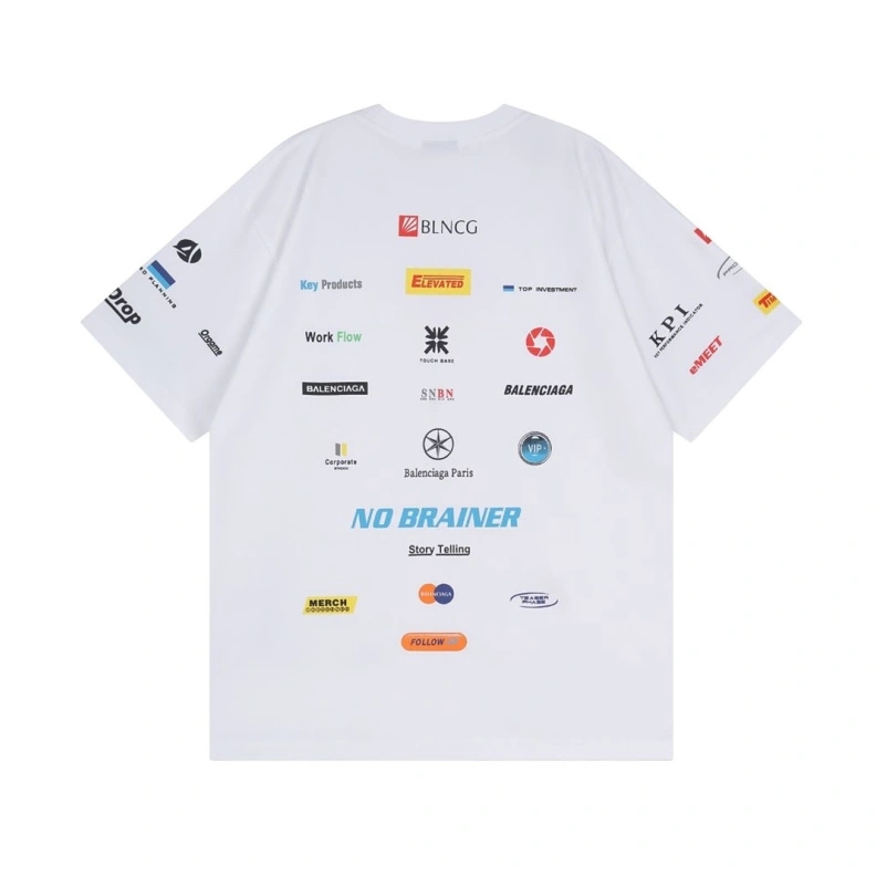 Bxlxnciaga T-Shirts Bright 90901
