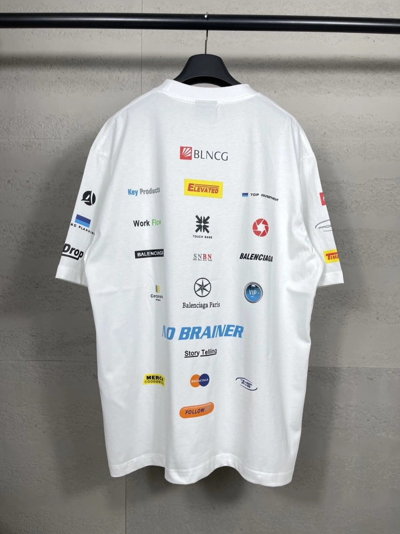 Bxlxnciaga T-Shirts Vibrant 90892