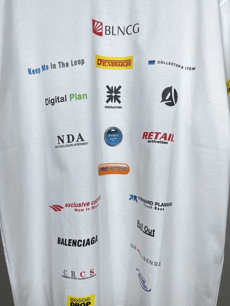 Bxlxnciaga T-Shirts Vibrant 90892