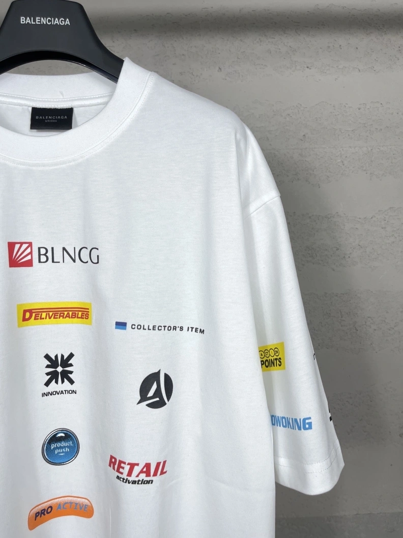 Bxlxnciaga T-Shirts Vibrant 90892