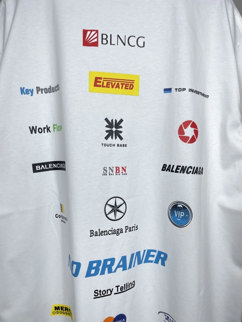 Bxlxnciaga T-Shirts Vibrant 90892