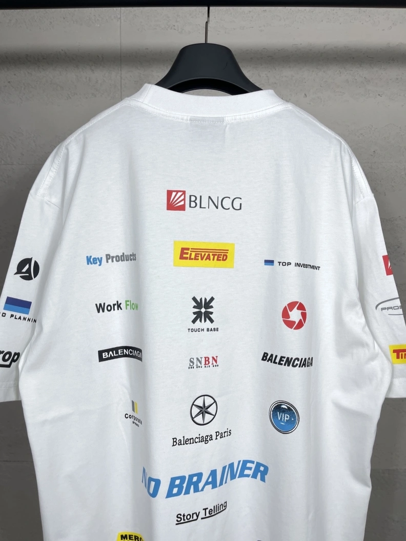 Bxlxnciaga T-Shirts Vibrant 90892