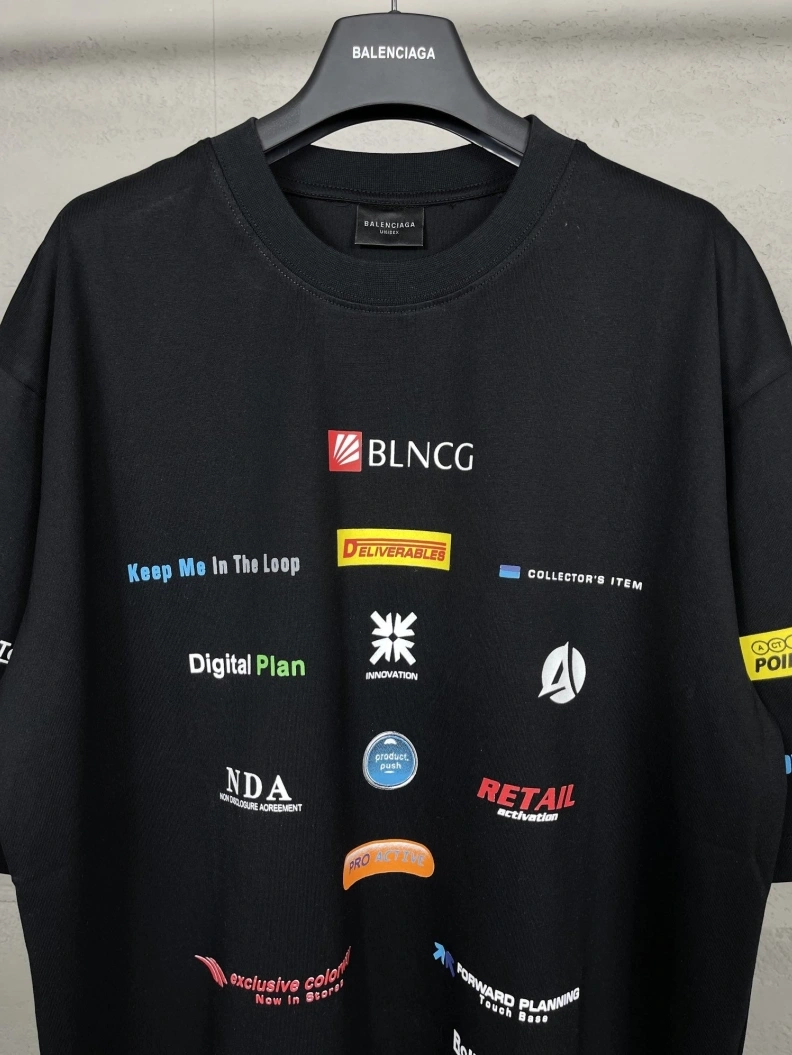 Bxlxnciaga T-Shirts StreetReady 90904