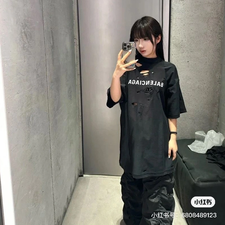 Bxlxnciaga T-Shirts Lightweight 91566
