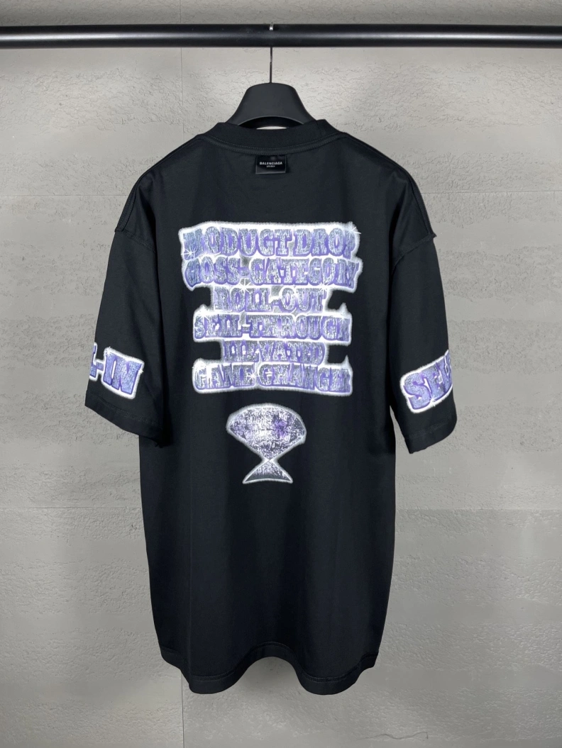 Bxlxnciaga T-Shirts Versatile 90800