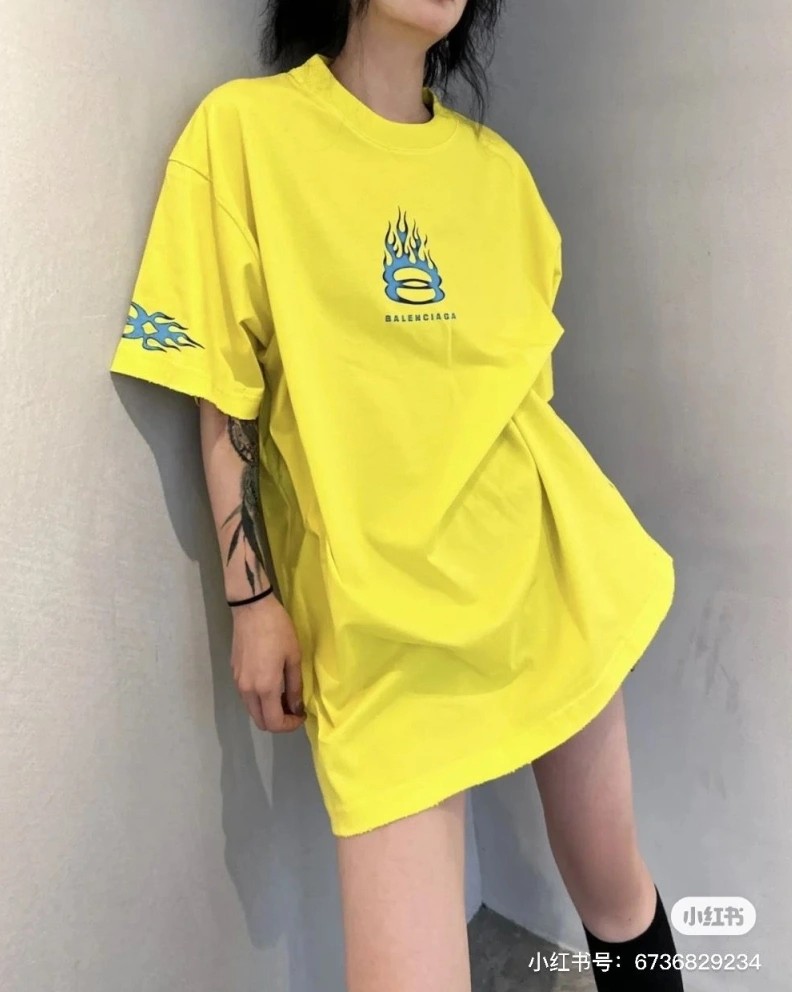 Timeless Bxlxnciaga T-Shirts 91531