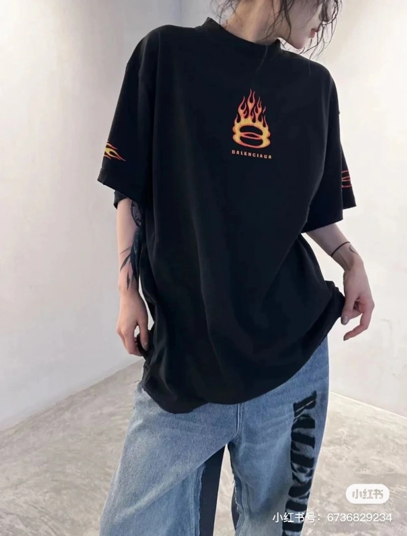 Bxlxnciaga T-Shirts HighQuality 91529