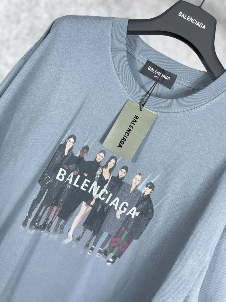 Bxlxnciaga T-Shirts Breathable 90757
