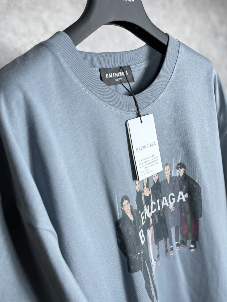 Bxlxnciaga T-Shirts Breathable 90757