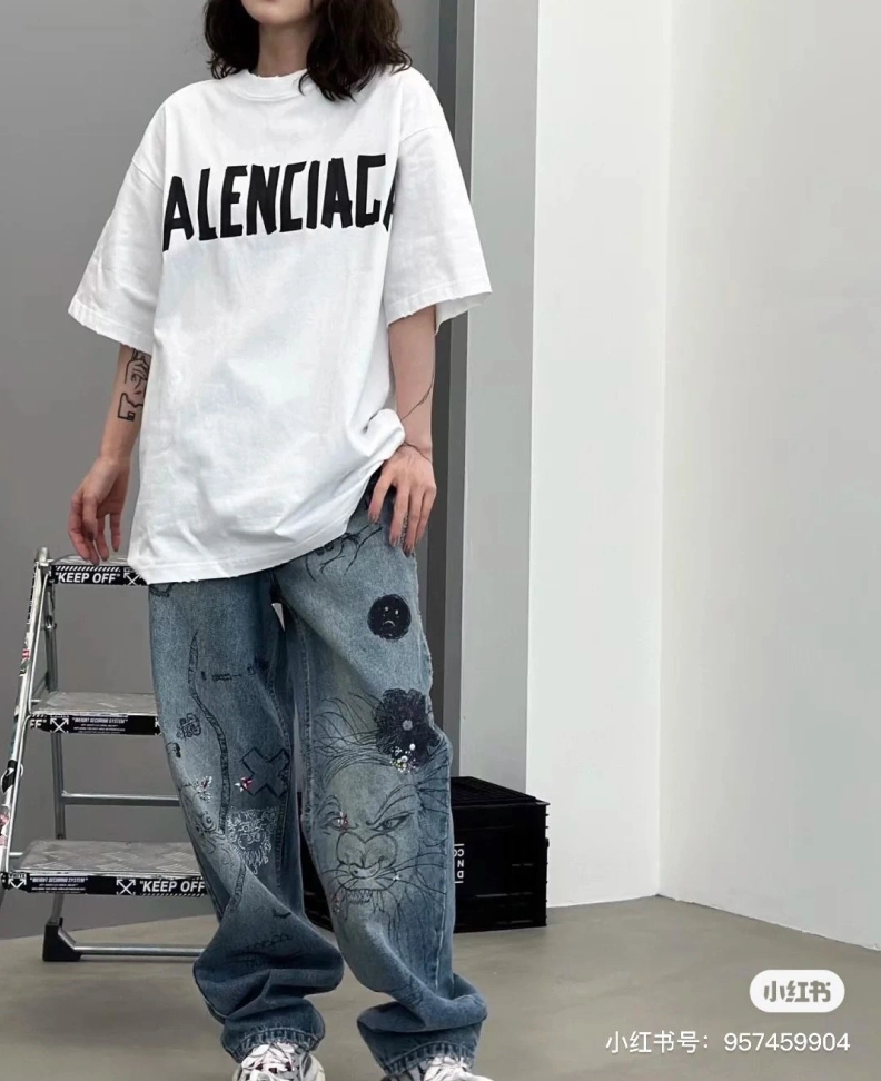Refined Bxlxnciaga T-Shirts 91527
