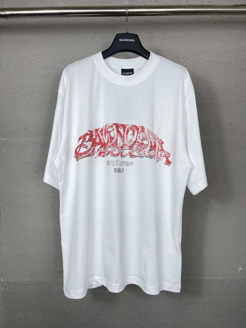 Trendy Bxlxnciaga T-Shirts 90696