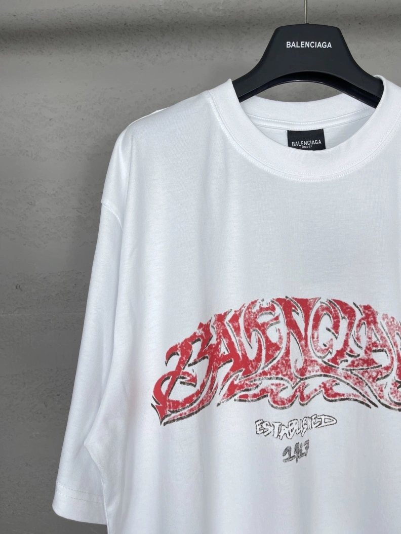 Trendy Bxlxnciaga T-Shirts 90696