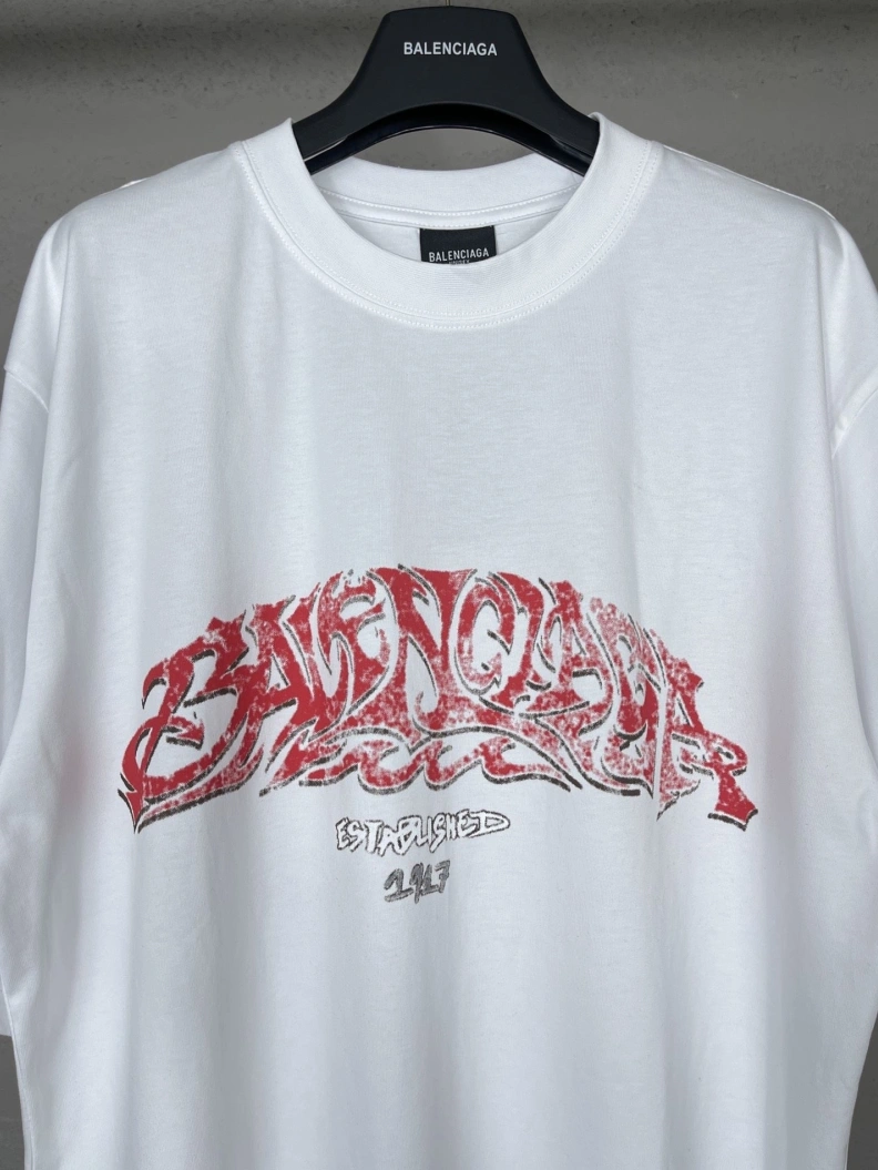 Trendy Bxlxnciaga T-Shirts 90696