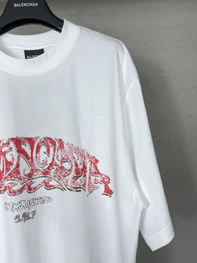 Trendy Bxlxnciaga T-Shirts 90696