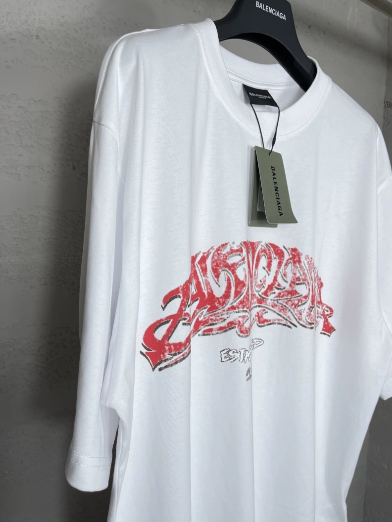 Trendy Bxlxnciaga T-Shirts 90696
