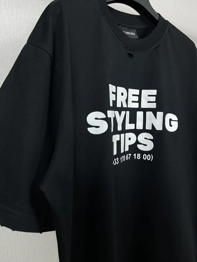 Bxlxnciaga T-Shirts Classic 90705
