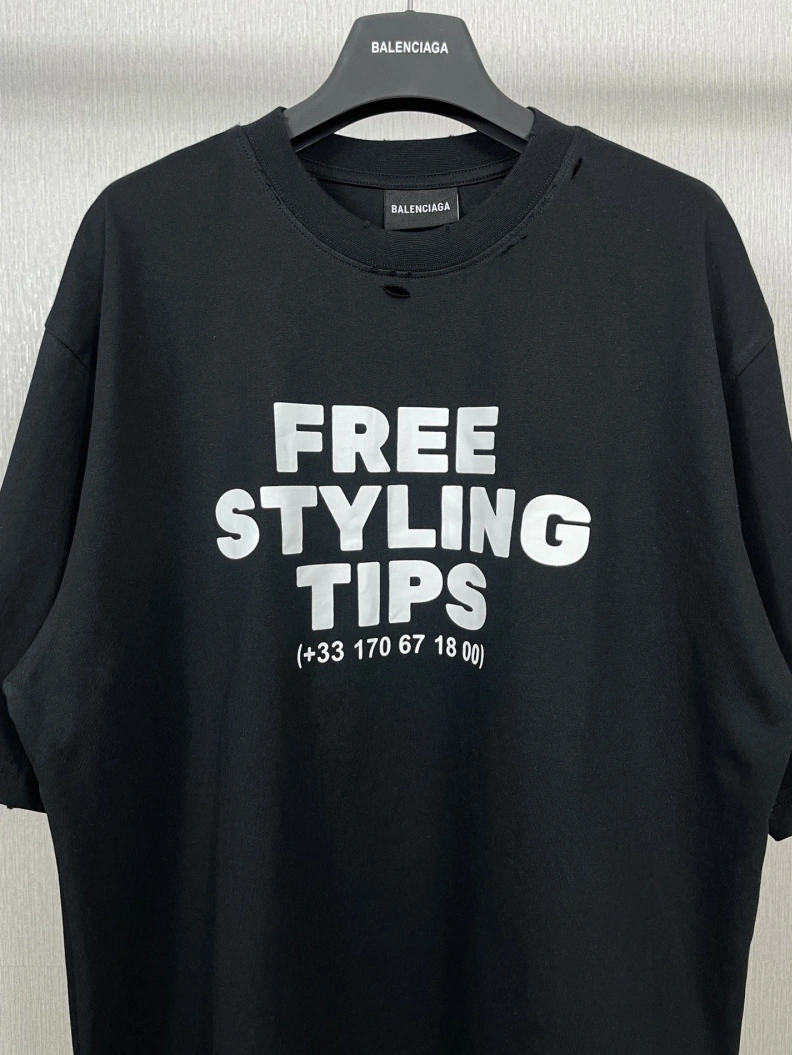 Bxlxnciaga T-Shirts Classic 90705
