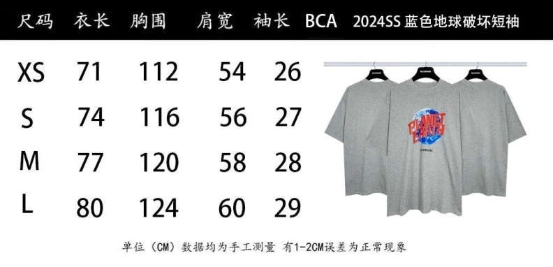 Stylish Bxlxnciaga T-Shirts 91506
