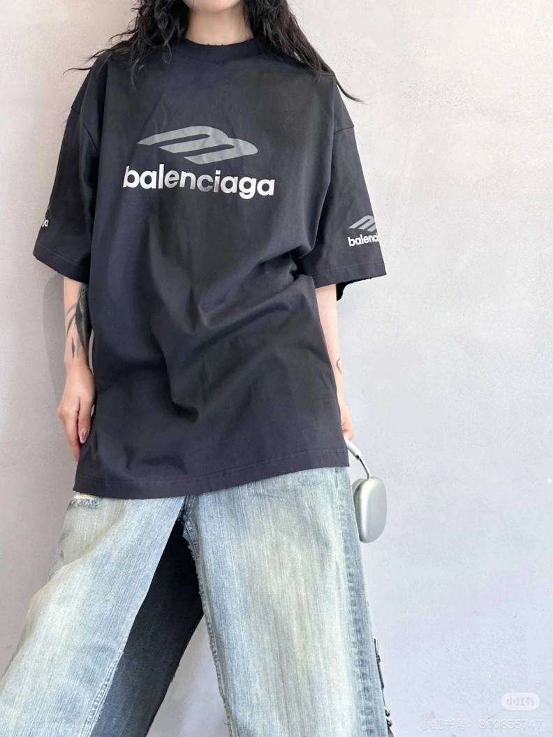 Bxlxnciaga T-Shirts Durable 91507