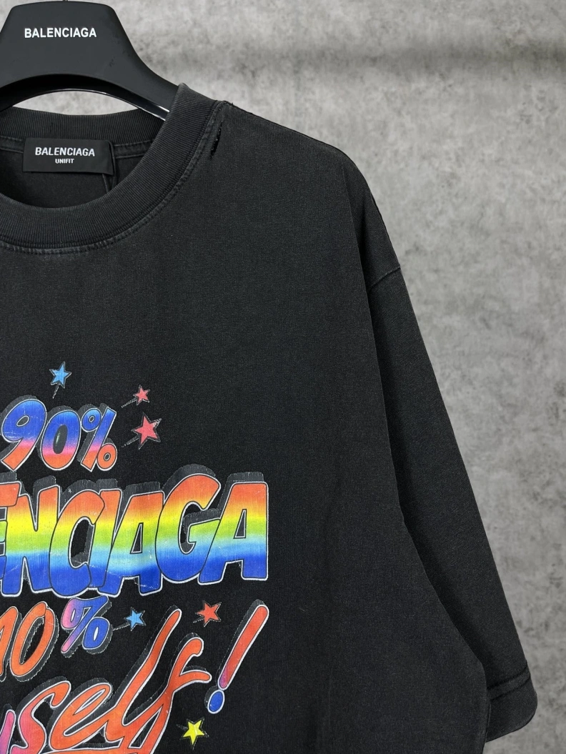 Vibrant Bxlxnciaga T-Shirts 90477