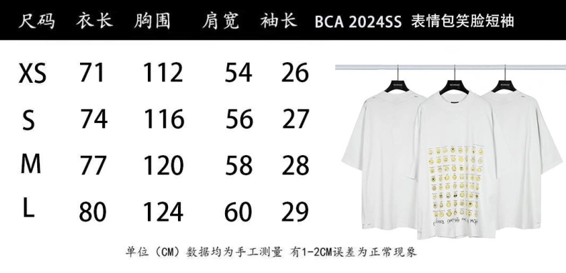 Minimalist Bxlxnciaga T-Shirts 91486