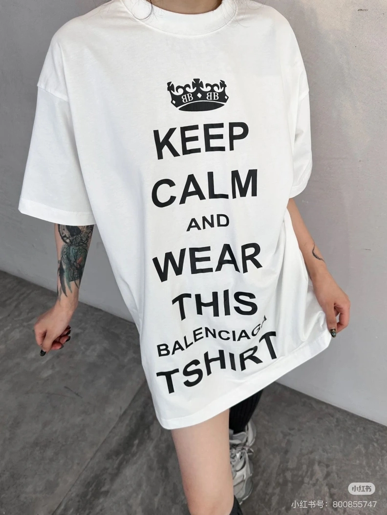 Bxlxnciaga T-Shirts Trendy 91499