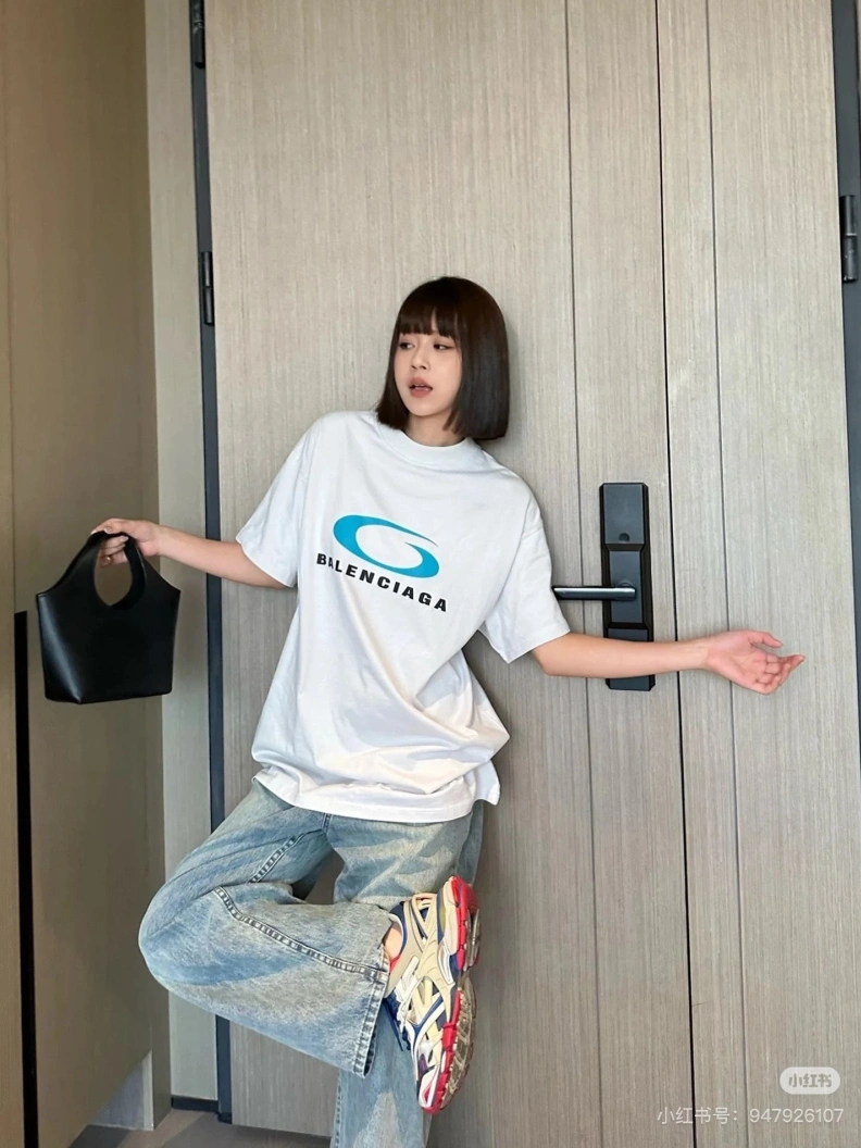 Minimalist Bxlxnciaga T-Shirts 91521