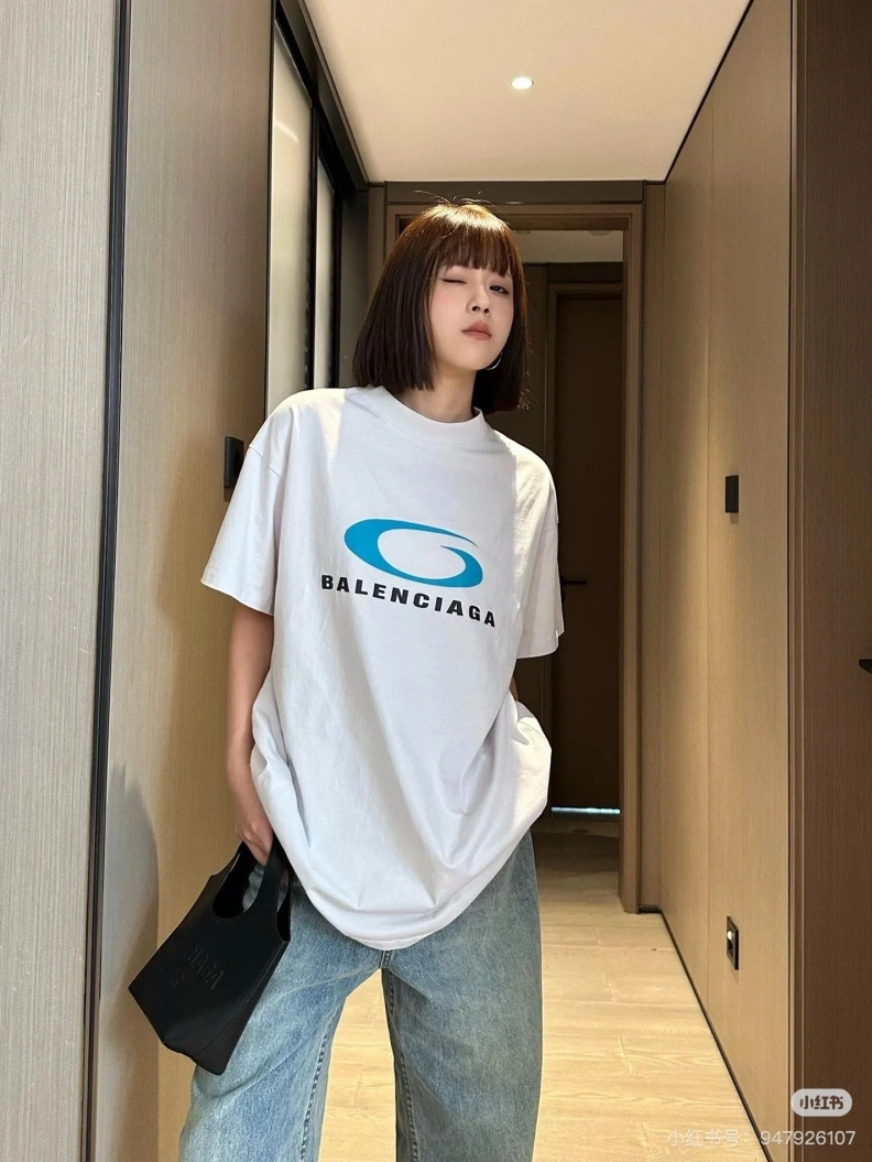 Minimalist Bxlxnciaga T-Shirts 91521