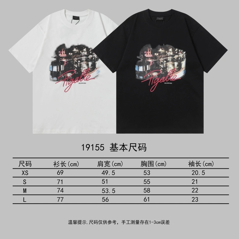 Cozy Bxlxnciaga T-Shirts 91459