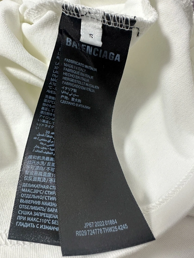 Bxlxnciaga T-Shirts Bold 91819